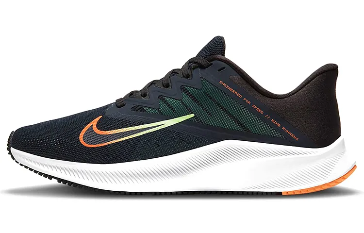 Nike Quest 3 'Obsidian Atomic Orange'
