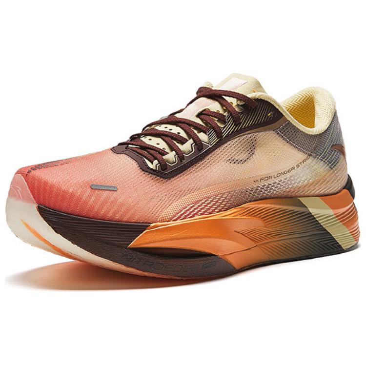 Anta C202 5 GT Slip Resistant Abrasion Resistant Low top Carbon Plate Running Shoes Men’s Orange