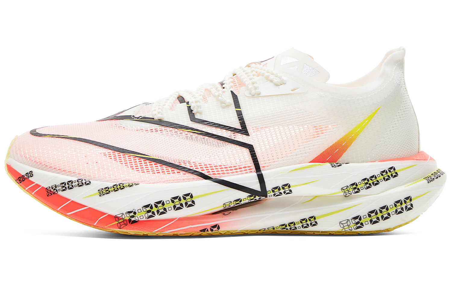 PEAK Taichi UP30 3.0ELITE Running Shoes Men’s Low Top Light White Red