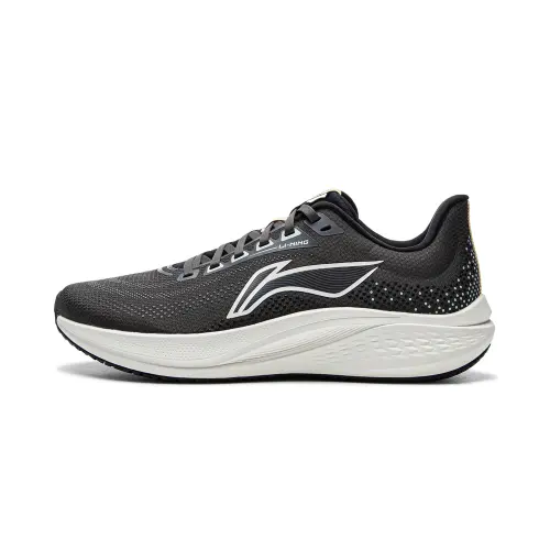 Li Ning Red Hare 7 Running Shoes Men's Low Top Obsidian Gray