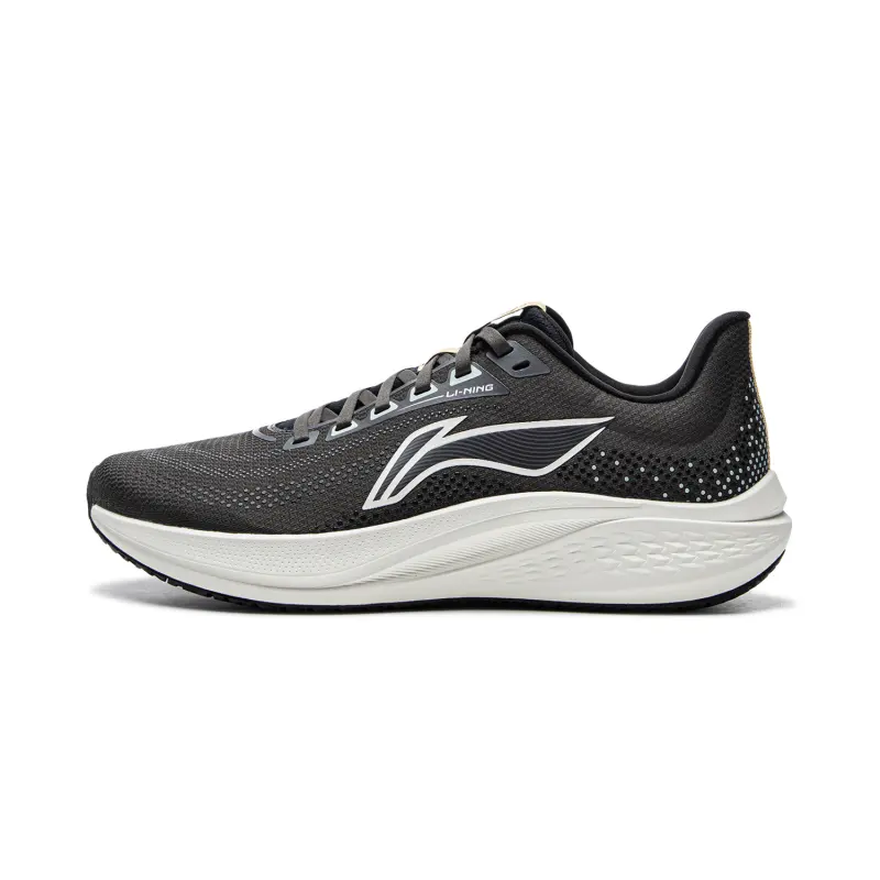 Li Ning Red Hare 7 Running Shoes Men's Low Top Obsidian Gray