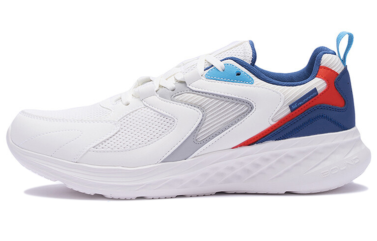 361° Cushioning, Wear Resistant Low top Running Shoes Men’s White Blue