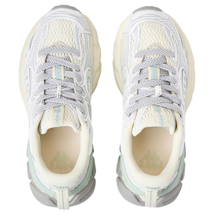 Kappa Slip Resistant Abrasion Resistant Low top Running Shoes Unisex Beige