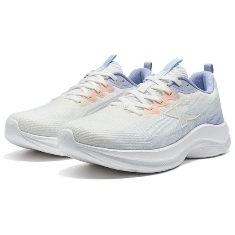 XTEP Abrasion Resistant Rebound Low top Running Shoes Women’s White Purple Orange