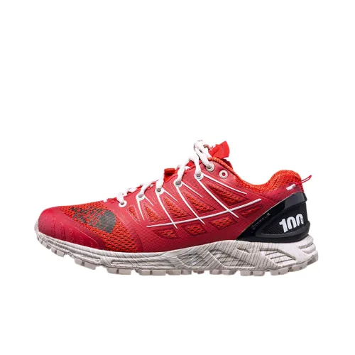 THE NORTH FACE Mesh Low top Running Shoes Women's Red