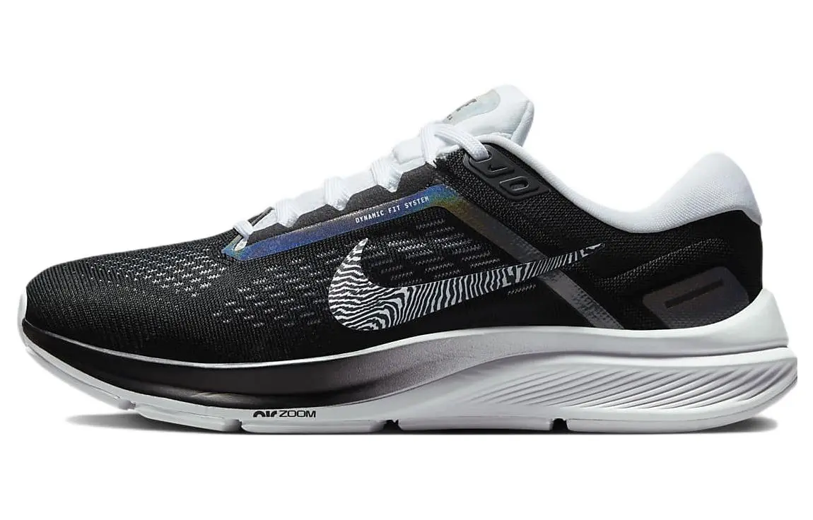 Nike Air Zoom Structure 24 'Black Zebra Iridescent' Women's
