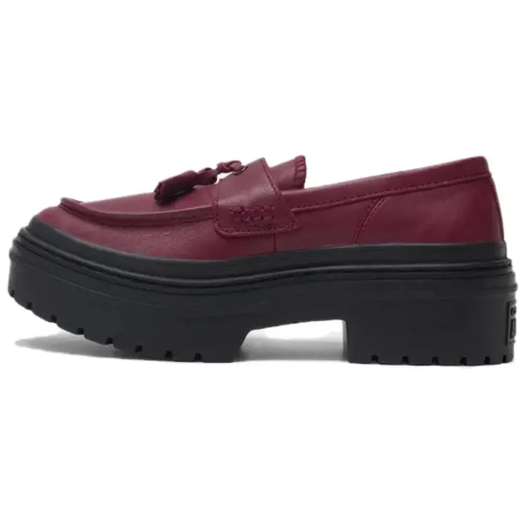 Chuck Taylor All Star Wmns Converse Lugged Heel Loafer Platform Low 'Deep Bordeaux' Women's