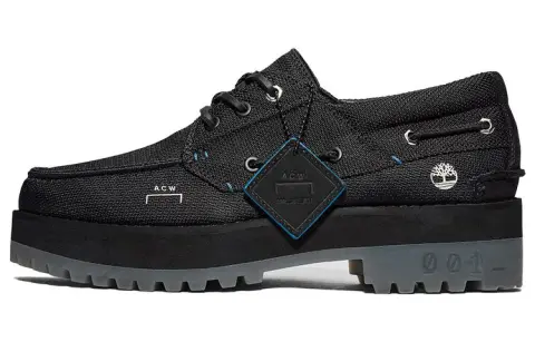 Timberland 3-Eye Classic Lug A-COLD-WALL Future73 Black