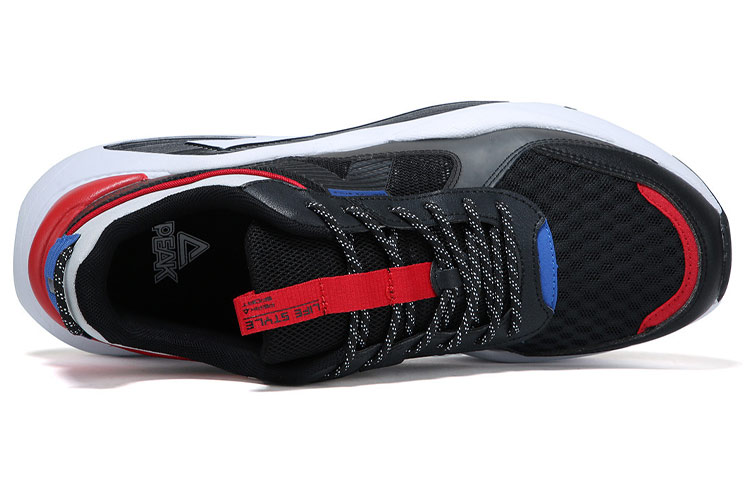 PEAK Abrasion Resistant Breathable Low top Running Shoes Men’s Black