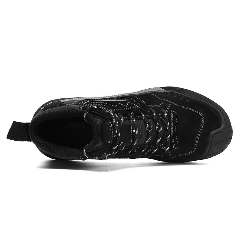 Jeep Mid top Outdoor Shoes Men’s Black