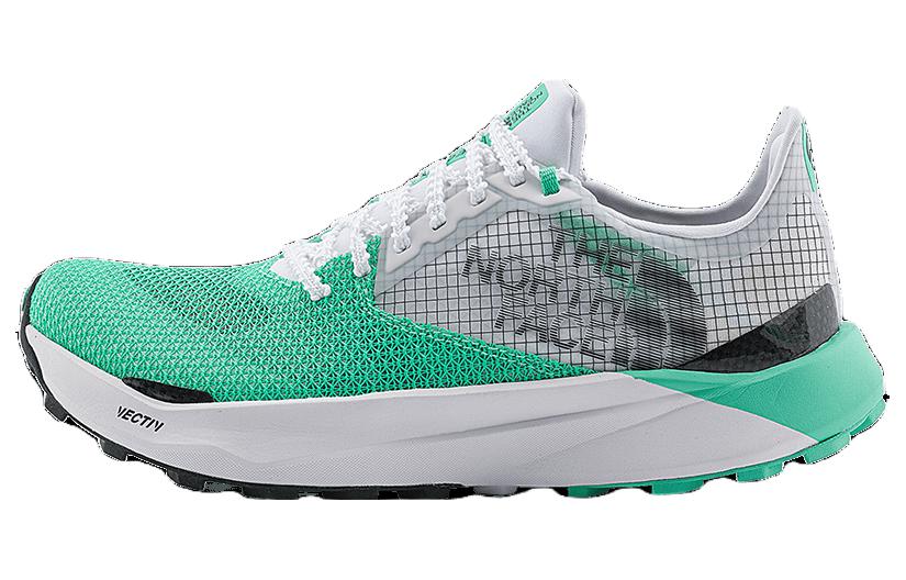 THE NORTH FACE Peak Collection Slip Resistant Abrasion Resistant Low top Running Shoes Women’s Green