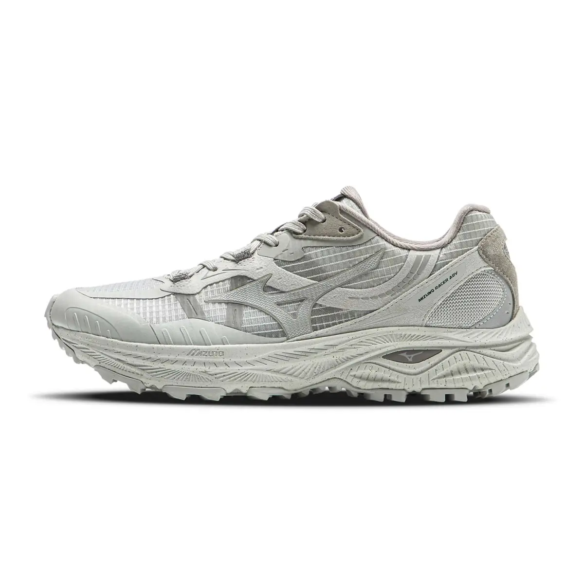 Mizuno Racer ADV Slip Resistant And Breathable Low top Running Shoes Unisex Dusty Gray