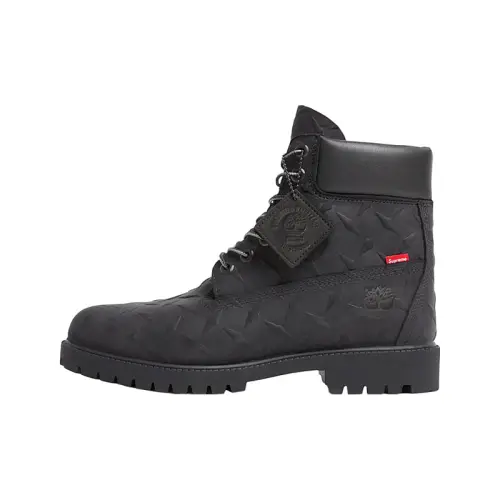 Timberland 6' Premium Waterproof Boot Supreme Diamond Plate Black