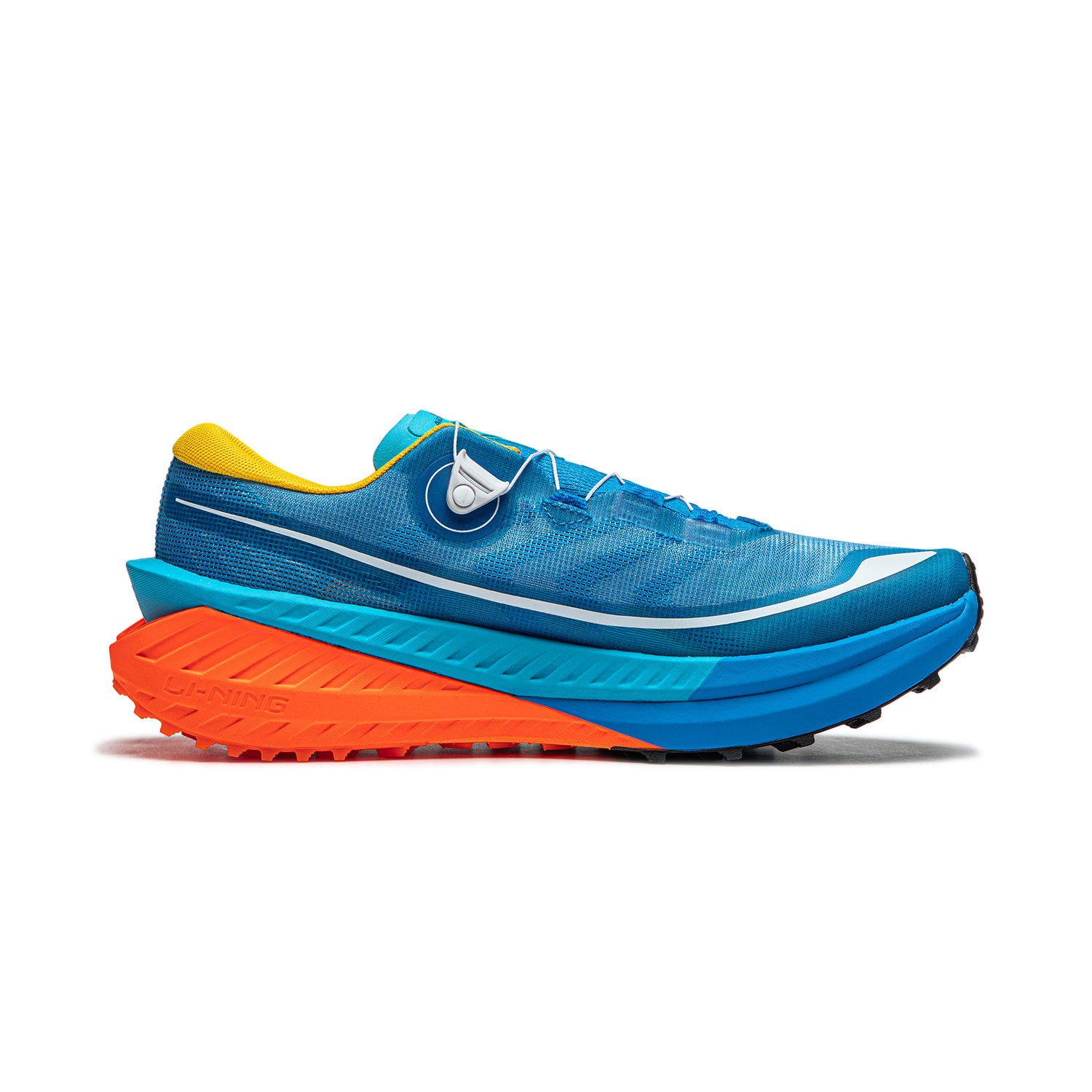 Li Ning De Lucas PRO Slip Resistant Abrasion Resistant Low top Trail Running Shoes Men’s Blue Orange