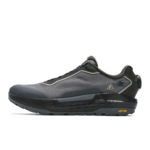 FILA BOA EXPLORER 2 Breathable Low top Outdoor Shoes Men's Black Gray