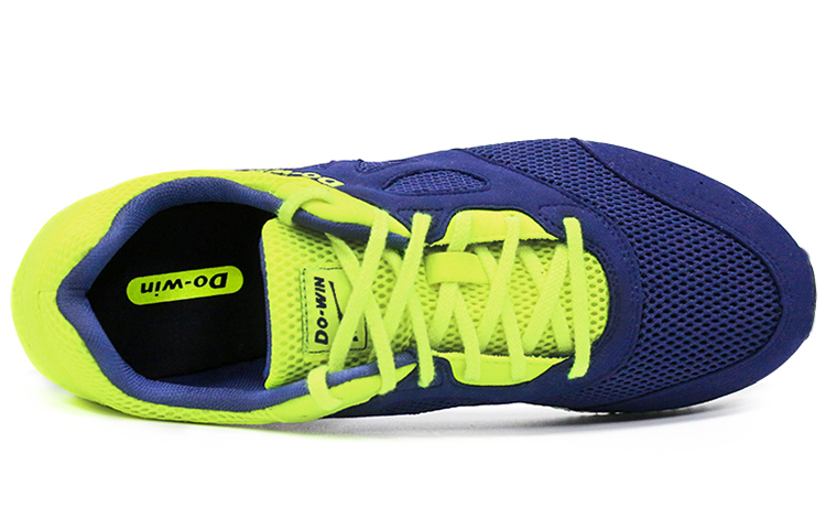 DO WIN Cushioning Slip Resistant Abrasion Resistant Breathable Low top Casual Running Shoes Unisex Neon Green