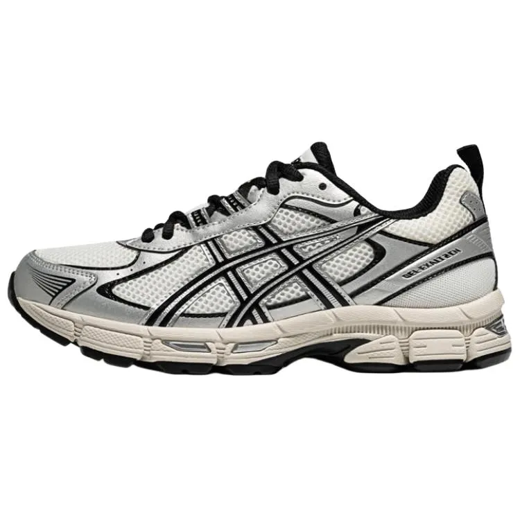 ASICS Abrasion Resistant Low top Running Shoes Women's White Black