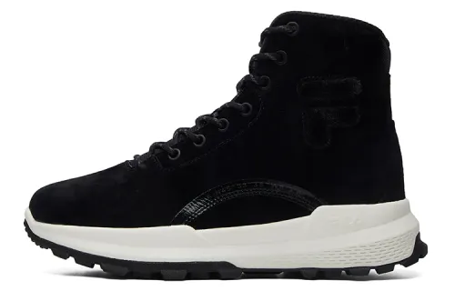 FILA FUSION Trooper 1S Outdoor Shoes Women's High Top Black