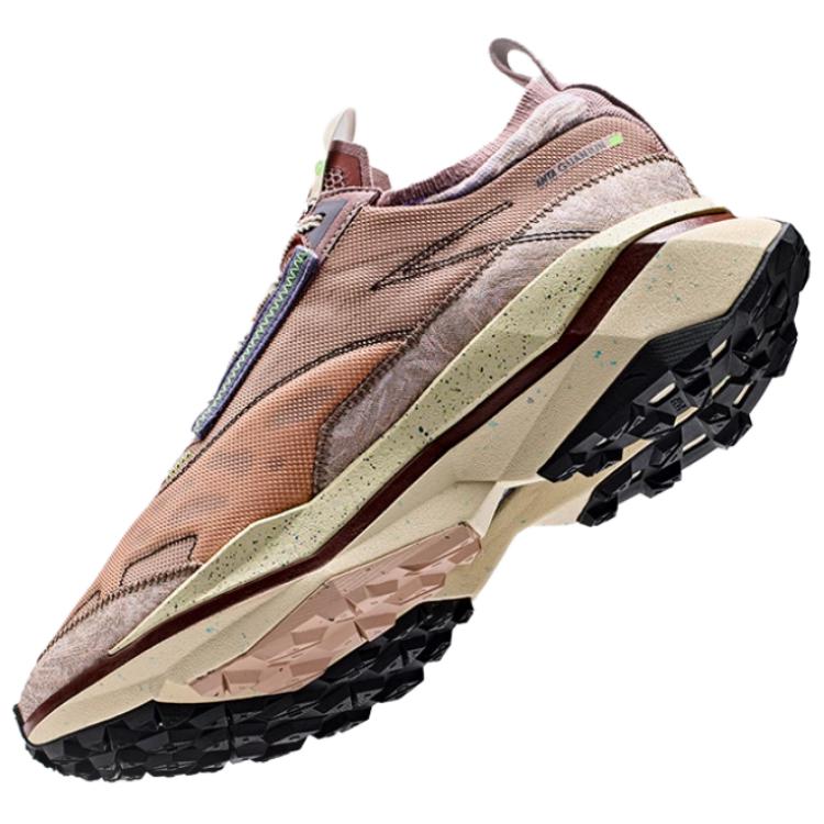 Anta Champion Series Comfortable Abrasion Resistant Low top Running Shoes Men’s Brown Red