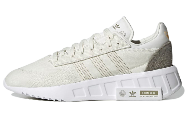 Adidas Originals Geodiver Primeblue Running Shoes Men's Low Top Beige/Gray