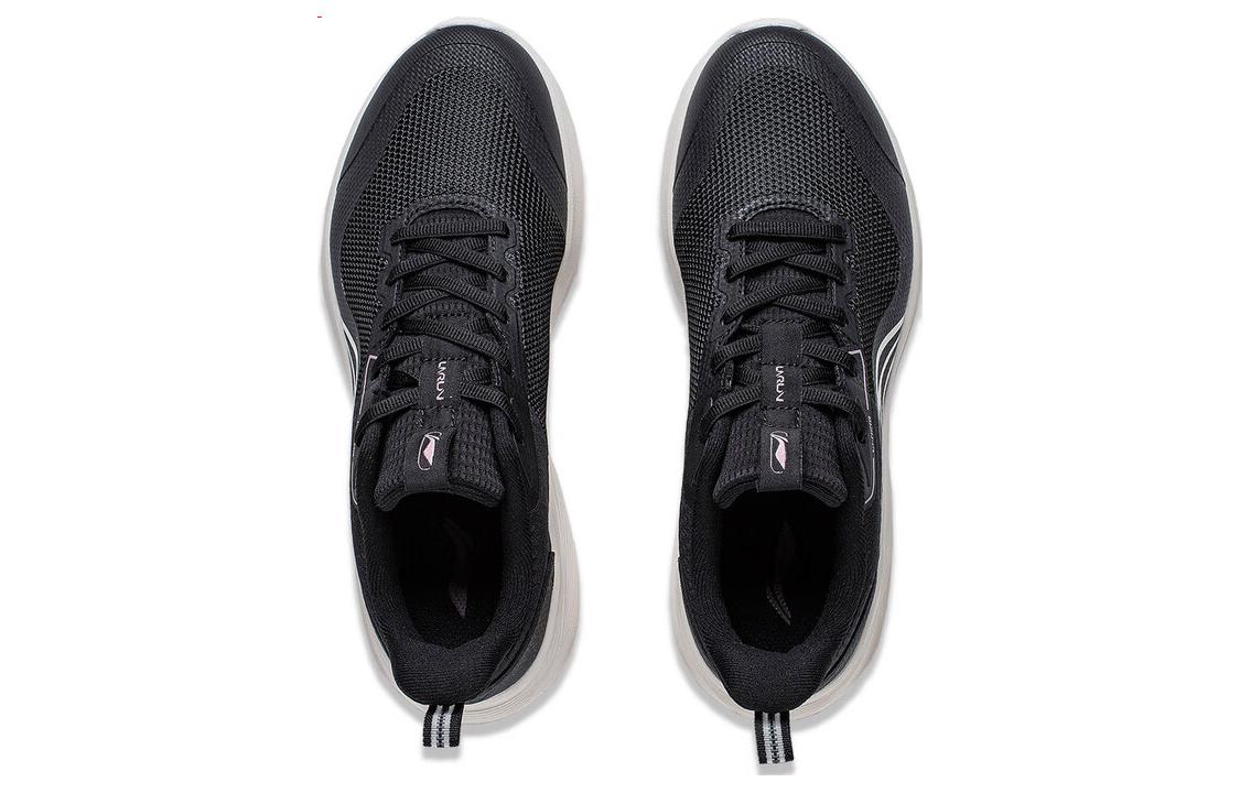 Li Ning Light Stroll Running Shoes Women’s Low Top Black White