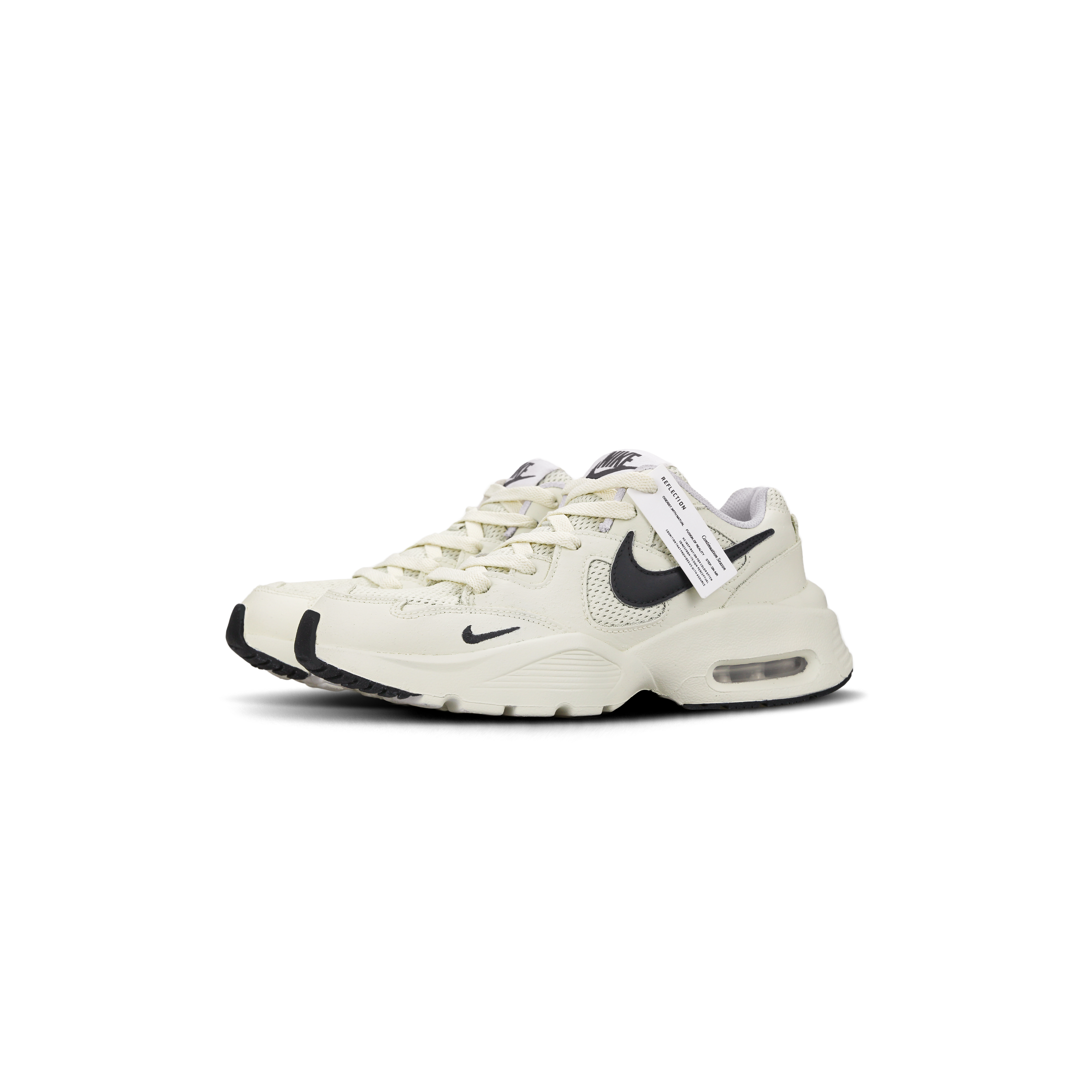 Nike Air Max Fusion Abrasion Resistant Low top Running Shoes Women’s Beige Black
