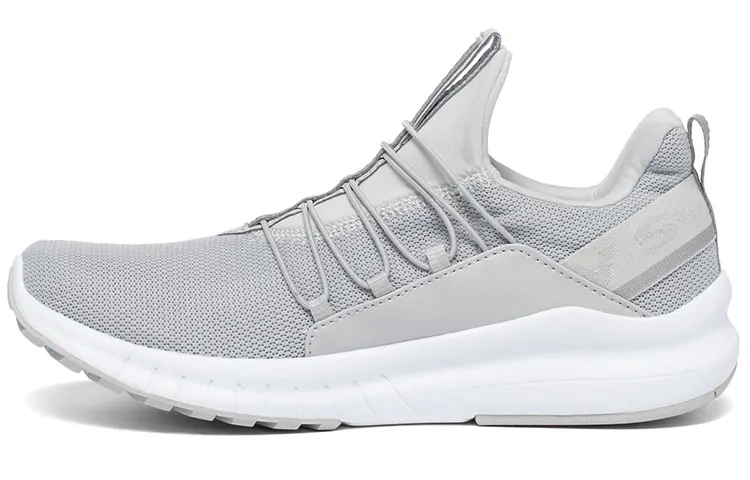 Saucony Stretch & Go Glide Casual Low top Running Shoes Women's Gray White