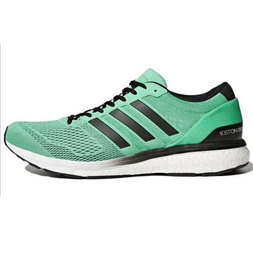 Adidas Adizero Boston 6 Sports Cushioning Slip Resistant Abrasion Resistant Low top Running Shoes Men's Jasper