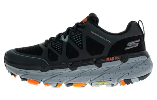 Skechers Max Cushioning Premier Trail Low top Running Shoes Men's Black Gray