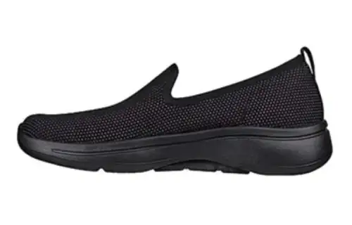Skechers Go Walk Arch Fit Cushioning, Wear Resistant Low top Running Shoes Women's Black
