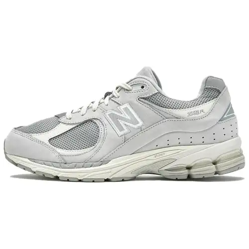 New Balance NB 2002R Leather Low top Casual Running Shoes Unisex Light Gray