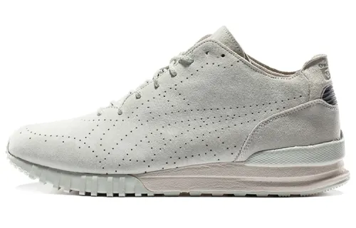 Onitsuka Tiger Colorado Eighty Five Cushioning Slip Resistant Abrasion Resistant Mid top Running Shoes Unisex Ice White