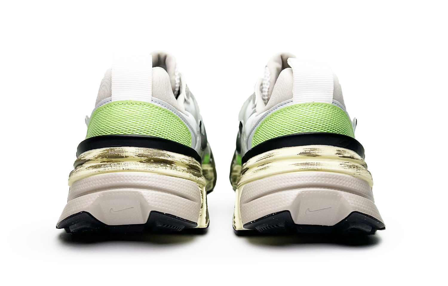 Nike V2K Run Non slip Lightweight Low top Running Shoes Women’s Silver Green