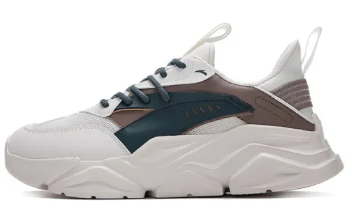 Anta Textile, Synthetic Leather Slip Resistant, Abrasion Resistant, Lightweight Low top Chunky Sneakers Men's