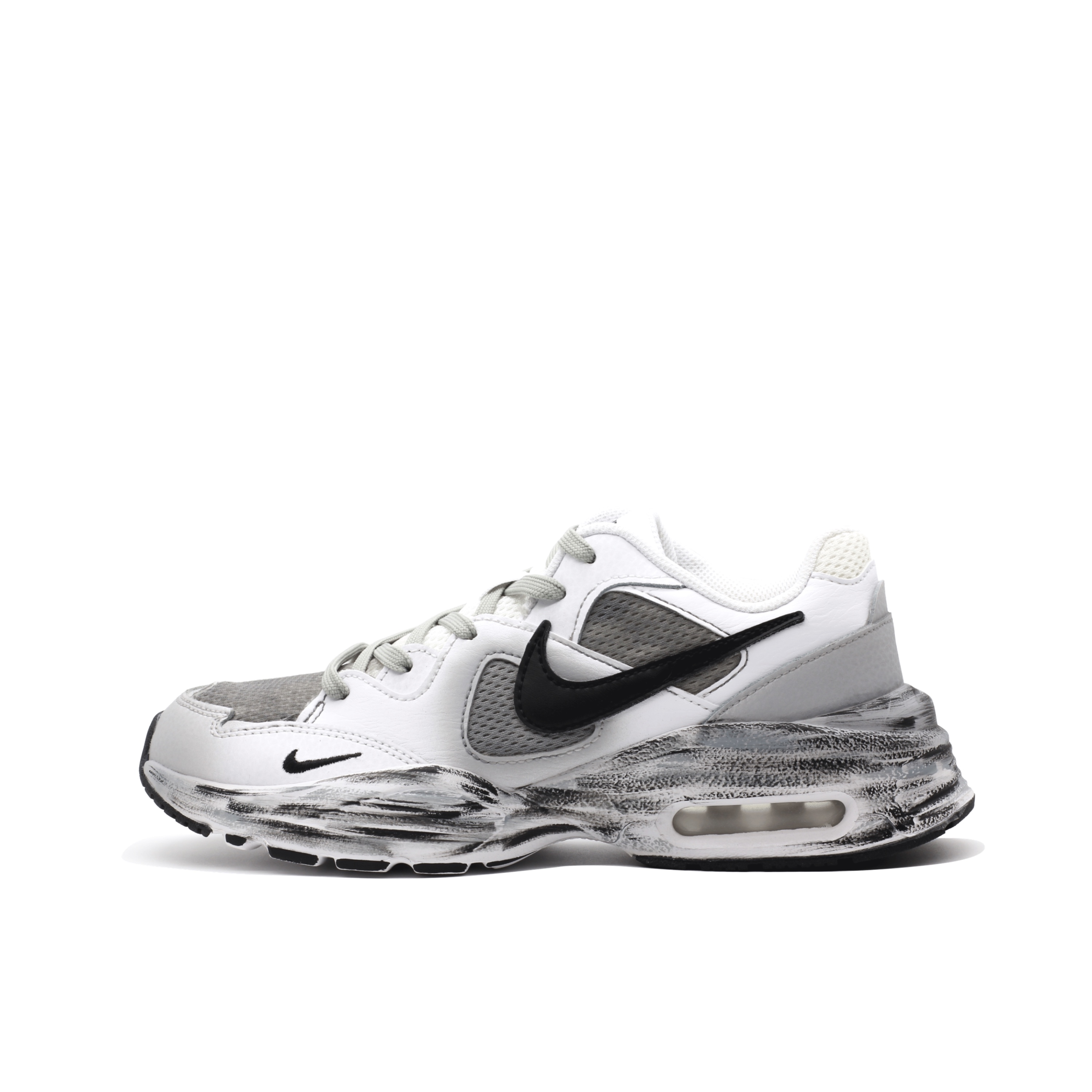Nike Air Max Fusion Cushioning Low top Casual Running Shoes Unisex Gray