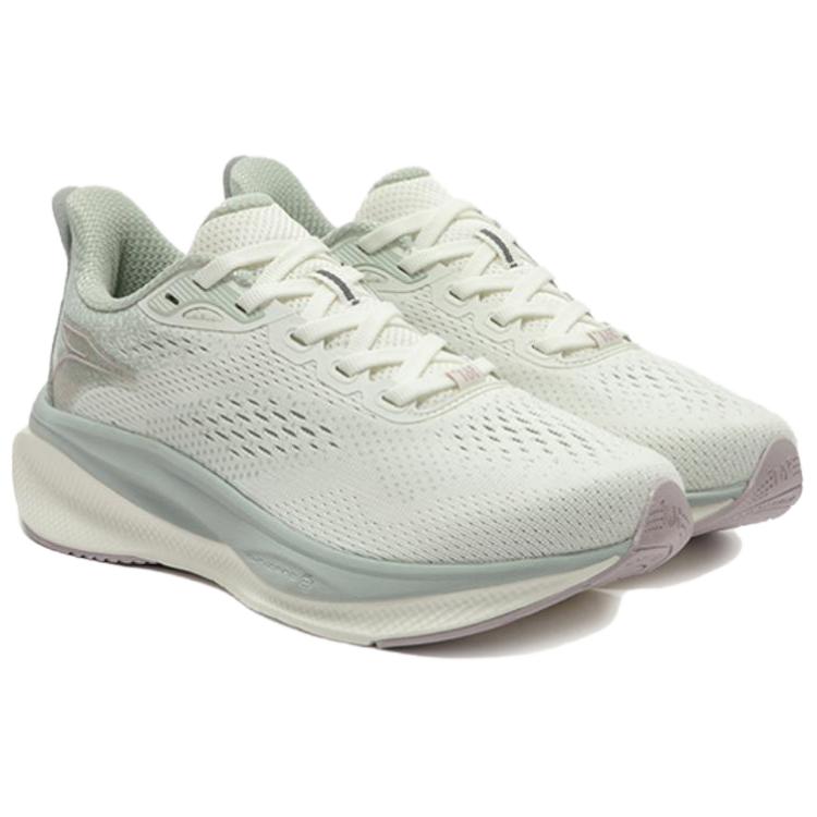 361° Slip Resistant And Abrasion Resistant Coverage Low top Sprint Running Shoes Women’s Gray Green