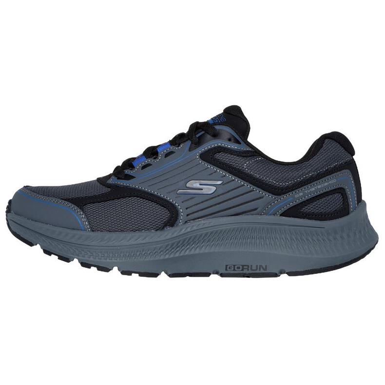Skechers Go Run Consistent 2.0 Mesh, Leather Abrasion Resistant Low top Running Shoes Men’s Gray Blue