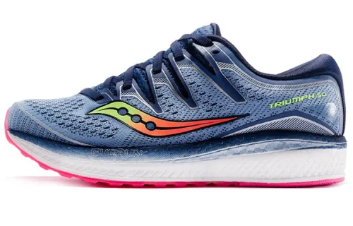 Saucony Triumph Iso5 Comfortable Mesh Cushioning Slip Resistant Breathable Lightweight Low top Running Shoes Women's