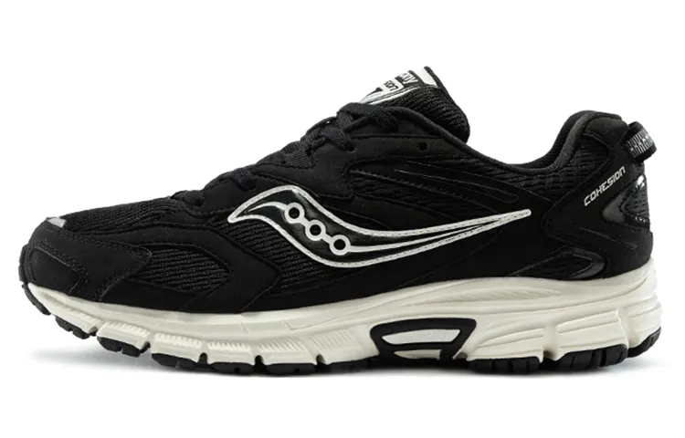 Saucony Cohesion 9 Comfortable Textile, Synthetic Leather Cushioning Slip Resistant Abrasion Resistant Breathable