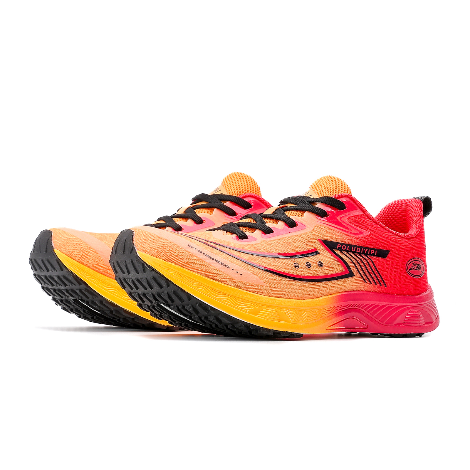 POLUDIYIPI Jue Run GT9.0 SPEED Cushioning Slip Resistant Breathable Lightweight Rebound
