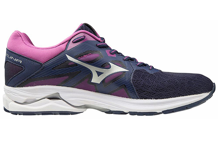 Mizuno Wave Kizuna Running Shoes Women’s Low Top Dark Blue/Silver/Purple