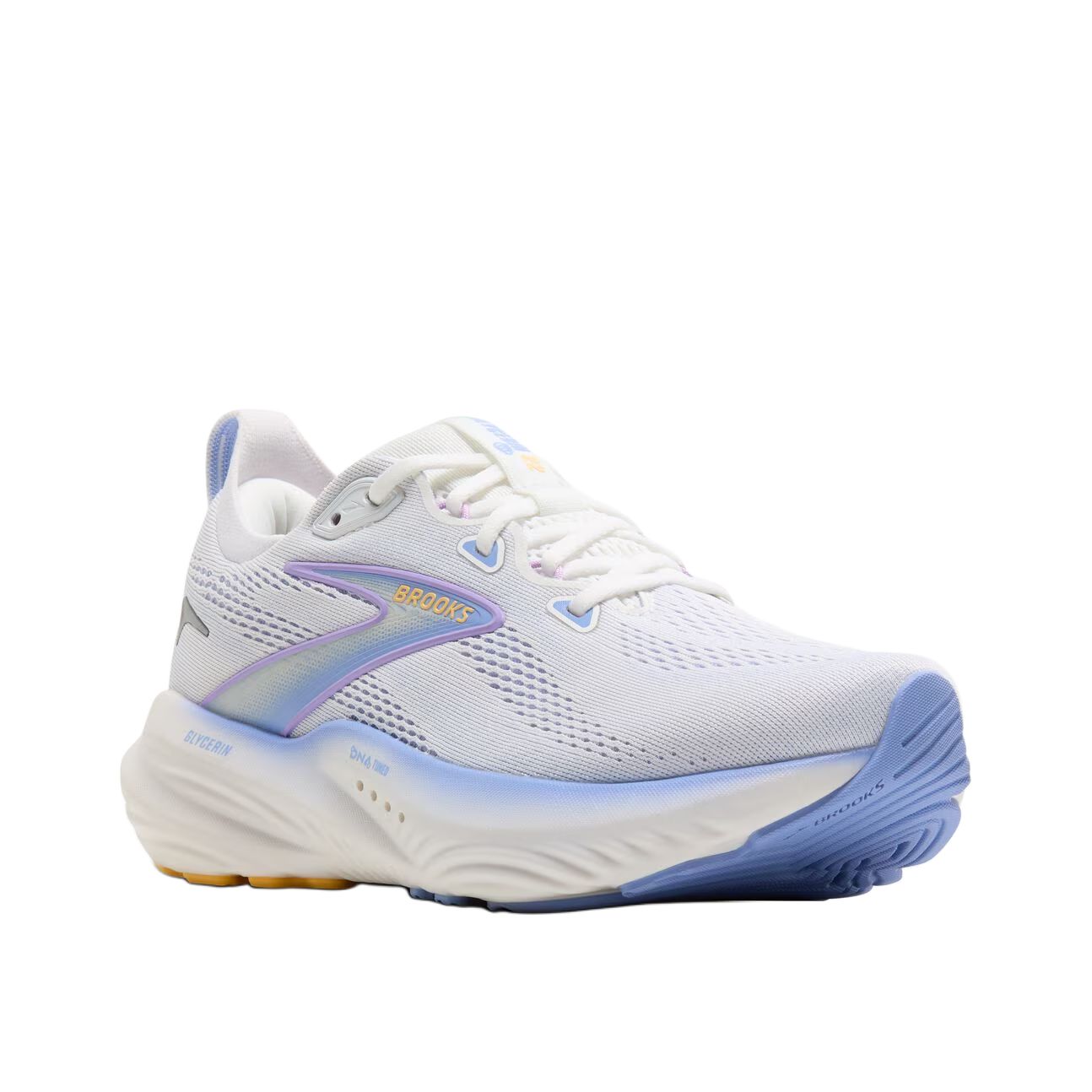 Brooks Glycerin 22 Comfortable Low top Running Shoes Women’s Purple White