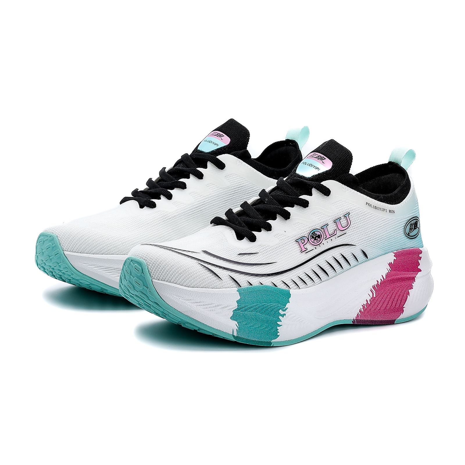 POLUDIYIPI Run GT3.0 PRO Breathable Impact Resistant Lightweight Rebound Low top Carbon Plate Sprint Running Shoes