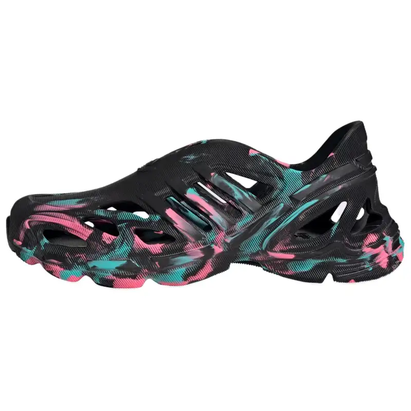 Adidas Originals Adifom Supernova Clogs Unisex Black Pink Cyan