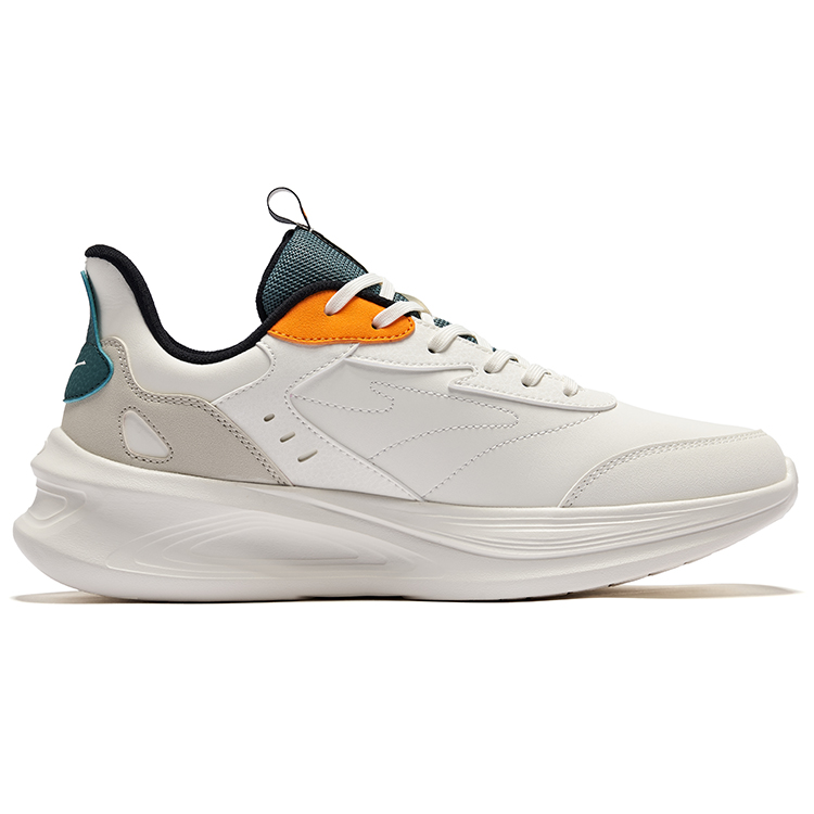 Erke Leap 2.0 Cushioning Waterproof Rebound Low top Running Shoes Men’s Microcrystal White Pine Green