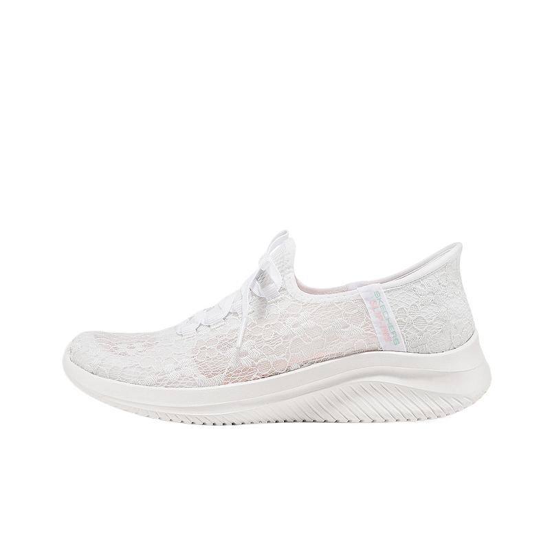 Skechers Ultra Flex 3.0 Mesh Low top Running Shoes Women’s White