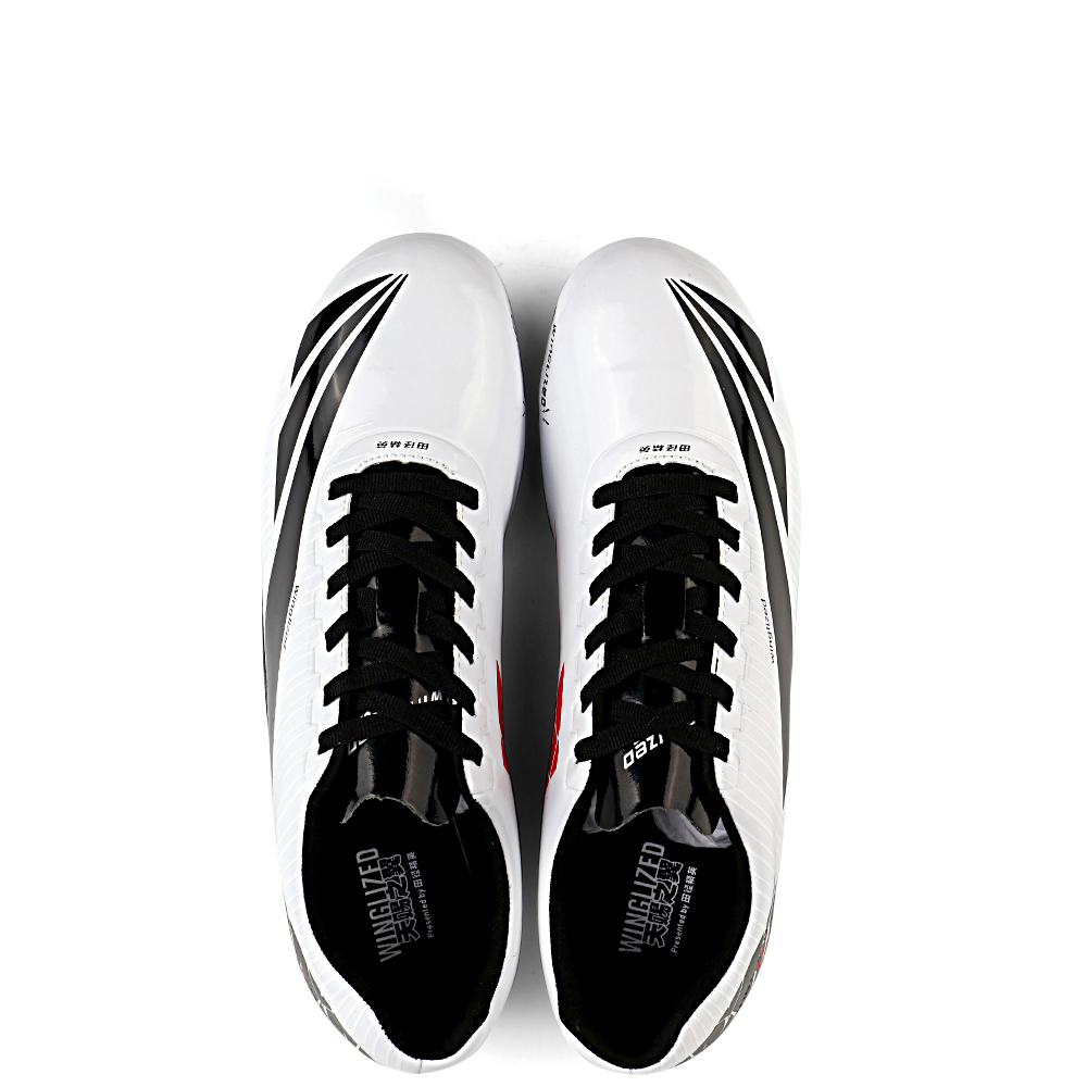 Winglized Low top Running Shoes Unisex White Outer Black Base