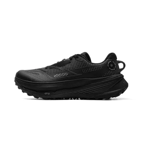 Li Ning De Lu Low top Trail Running Shoes Men's Black