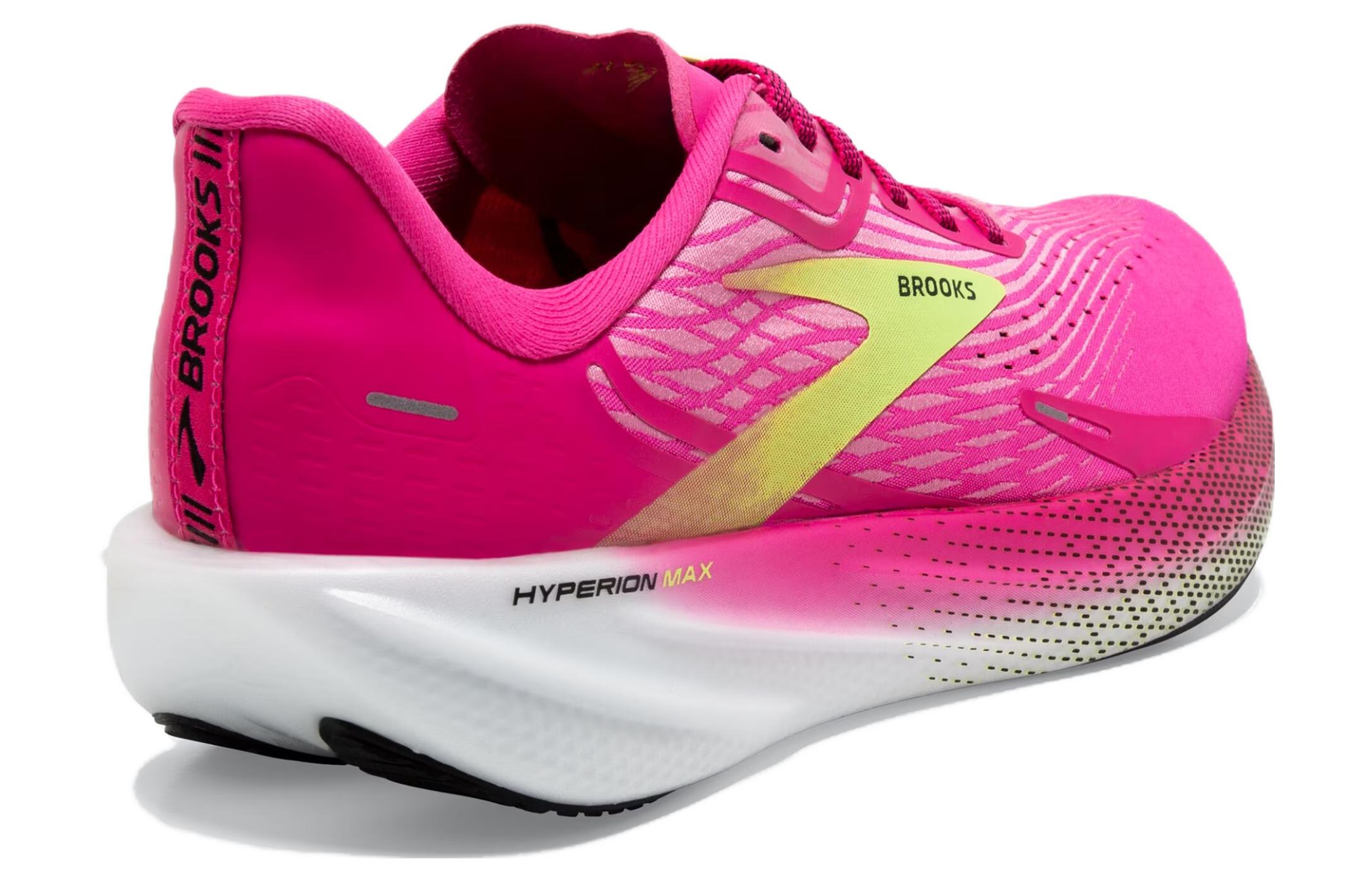 Brooks Hyperion Max Pink Glow Green Women’s