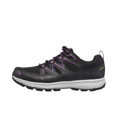 THE NORTH FACE GORE TEX Low top Outdoor Shoes Women's Black Purple